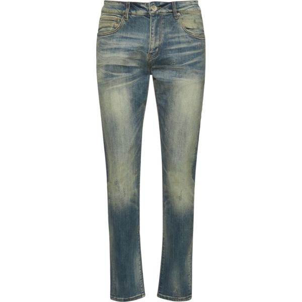 jeans skinny Embellish grigio con stampe