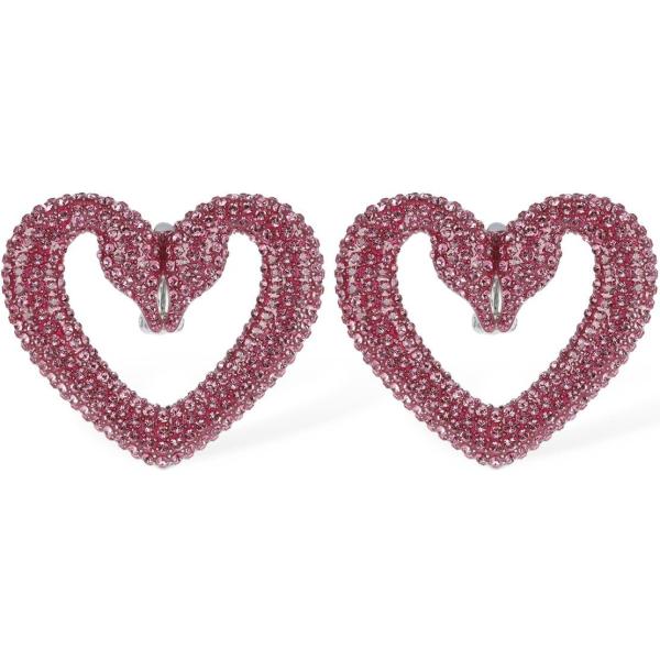 orecchini Swarovski viola