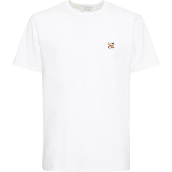 t-shirt Maison Kitsuné bianco