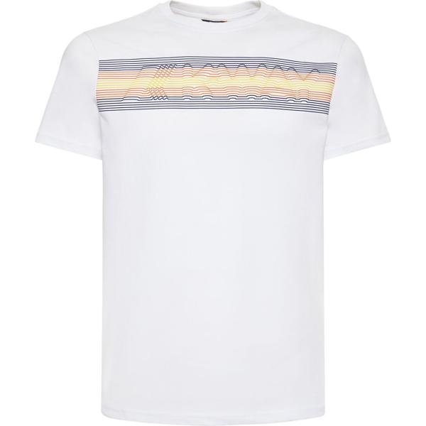 t-shirt K-Way bianco