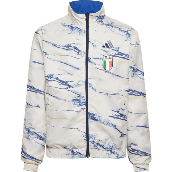 giacche Adidas Performance grigio con stampe