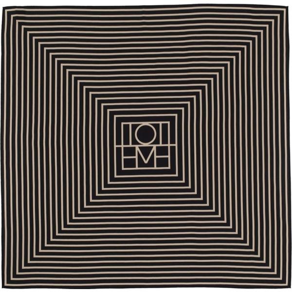foulard Toteme marrone