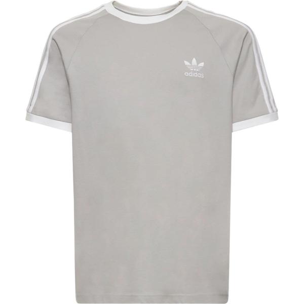 t-shirt Adidas Originals grigio a righe
