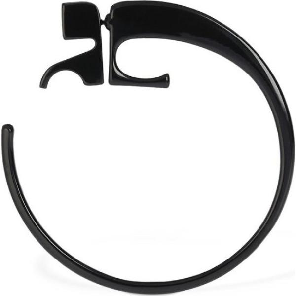 orecchini Courreges nero