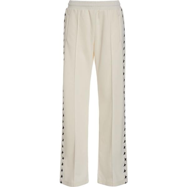 pantaloni Golden Goose bianco