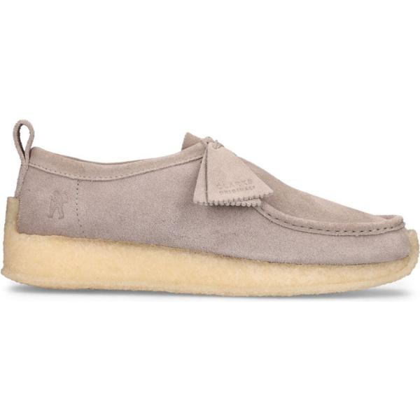 scarpe stringate Clarks Originals viola