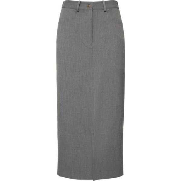 gonne longuette Musier Paris grigio