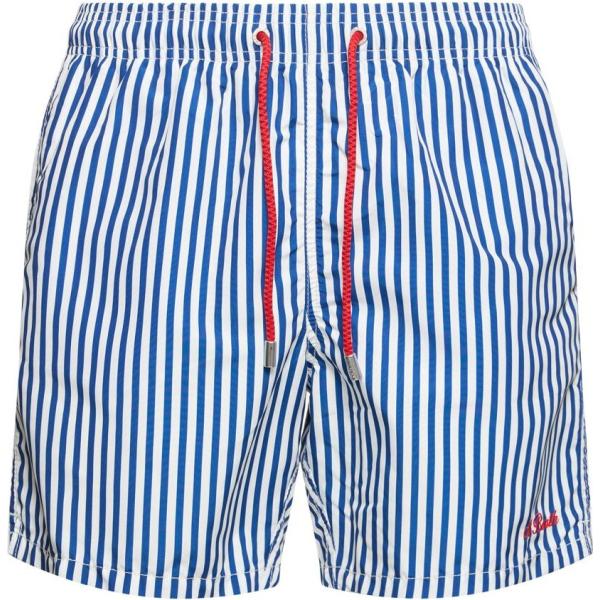 shorts Mc2 Saint Barth blu con stampe