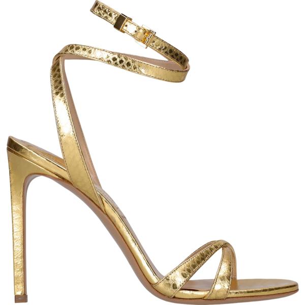 sandali in pelle Michael Kors Collection marrone con stampe