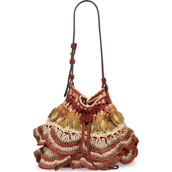 borse a secchiello Alberta Ferretti rosso