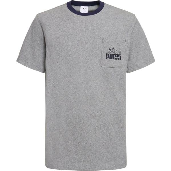 t-shirt Puma grigio