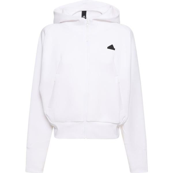 felpe con cappuccio Adidas Performance bianco