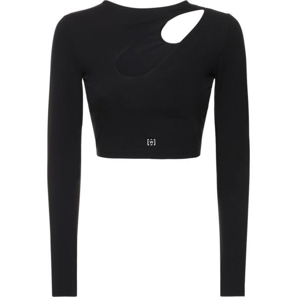 top Wolford nero