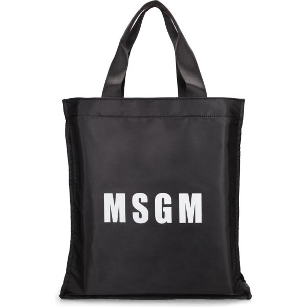 shopping bag Msgm grigio