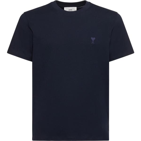 t-shirt Ami Paris blu