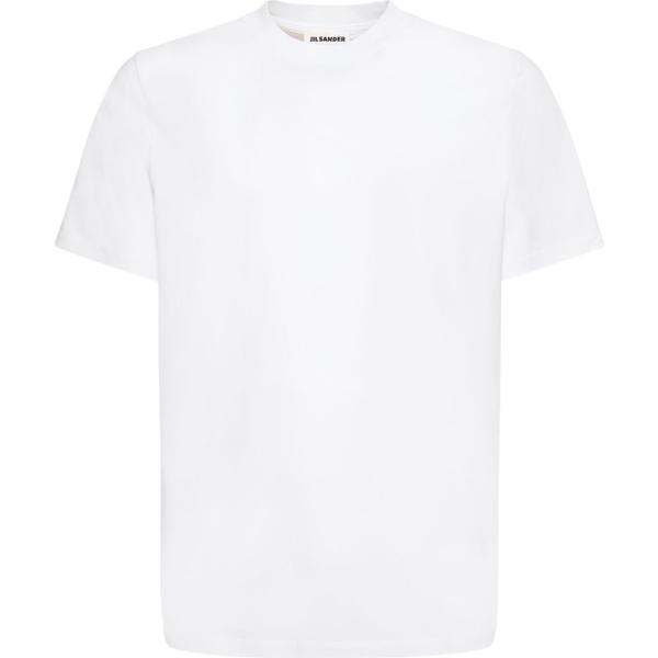 t-shirt Jil Sander bianco