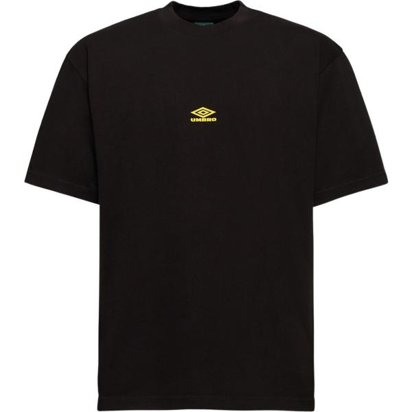 t-shirt Umbro nero con stampe