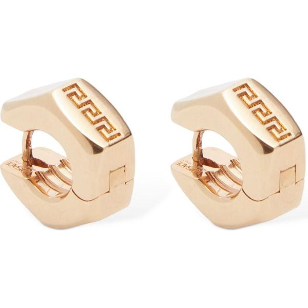orecchini Versace marrone