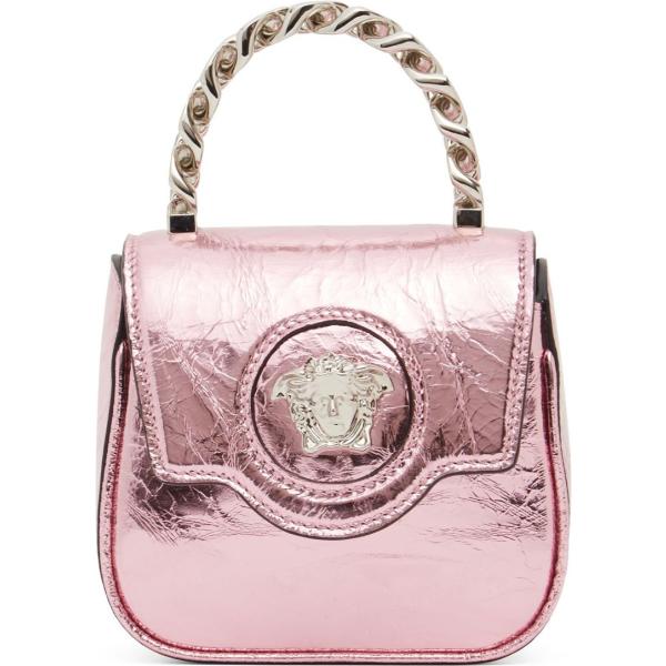 borse a mano Versace rosa