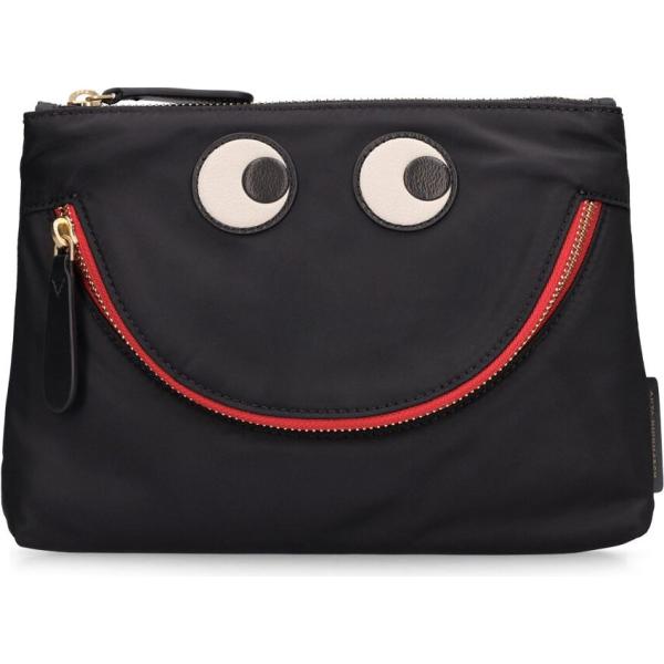 pochette Anya Hindmarch nero