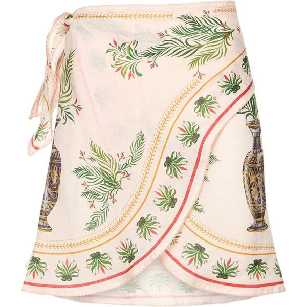 vestiti da spiaggia Agua By Agua Bendita bianco con stampe