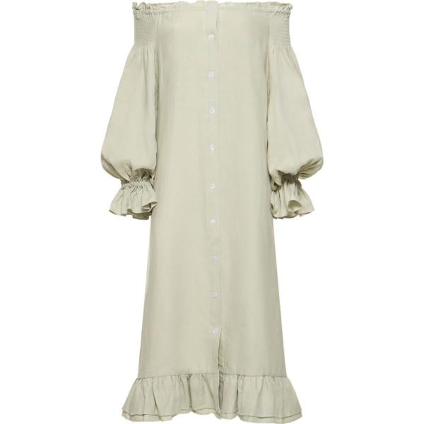 vestiti midi/longuette Sleeper bianco
