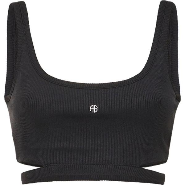 top Anine Bing nero