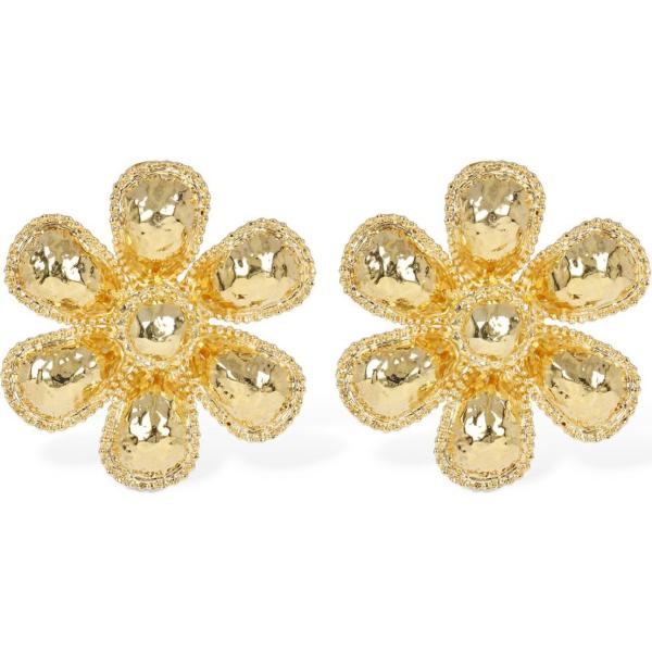 orecchini Moschino marrone