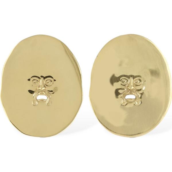 orecchini Patou marrone