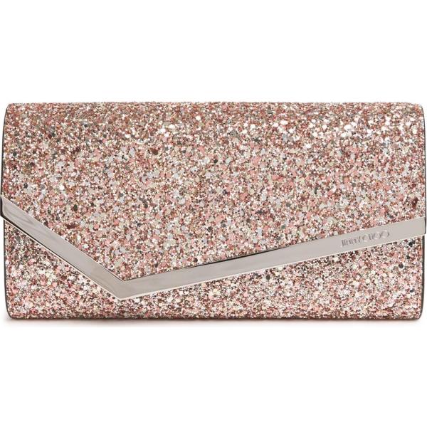 pochette Jimmy Choo marrone