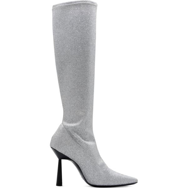 stivali Gia Borghini grigio