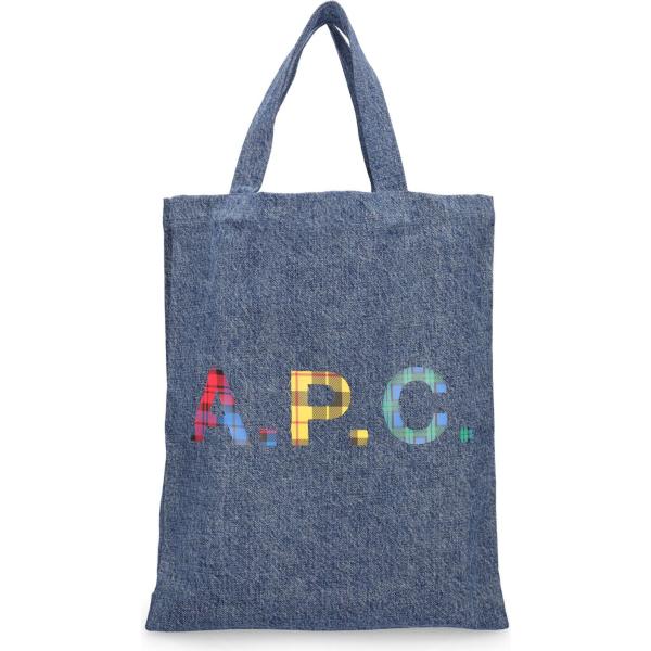 shopping bag A.p.c. blu