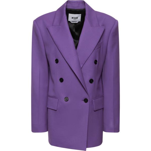 cappotti Msgm viola