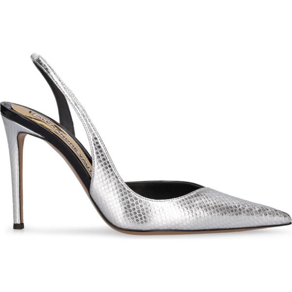 décolleté Alexandre Vauthier bianco con stampe