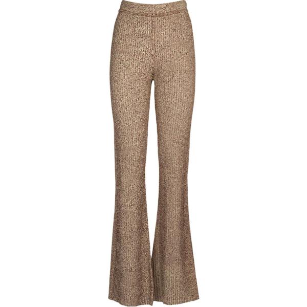 pantaloni Ganni marrone