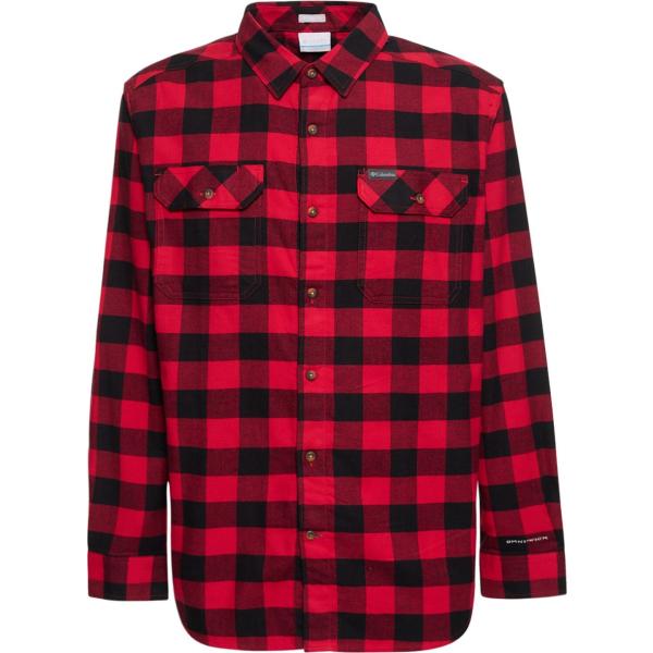 camicie Columbia rosso