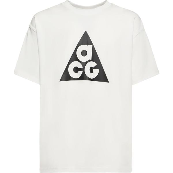 t-shirt Nike bianco con stampe