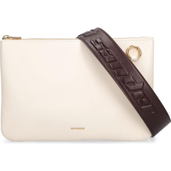 borse a spalla Jil Sander bianco