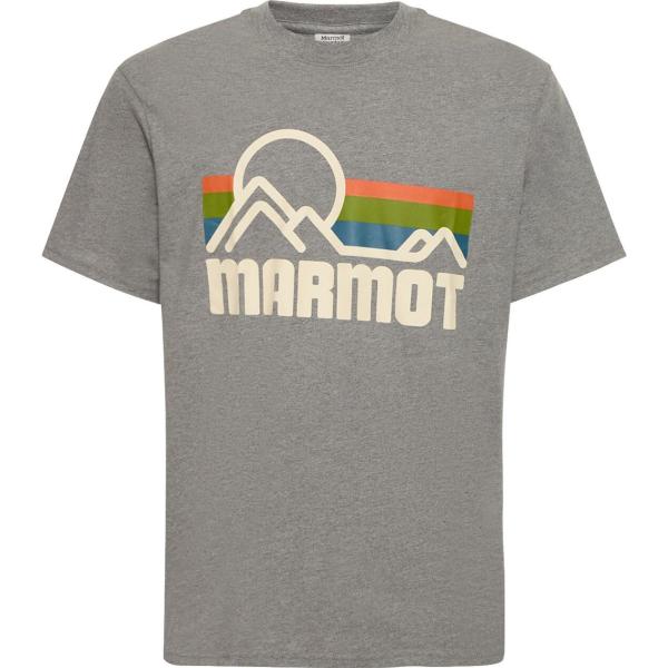 t-shirt Marmot grigio