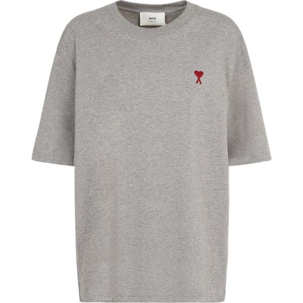 t-shirt Ami Paris grigio