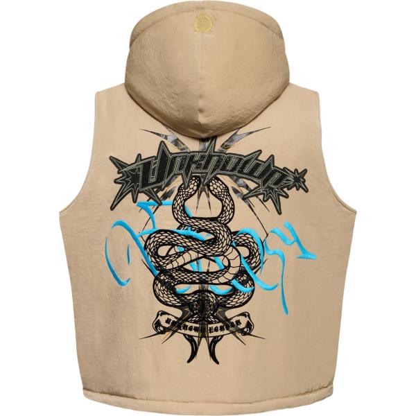 gilet Unknown marrone military