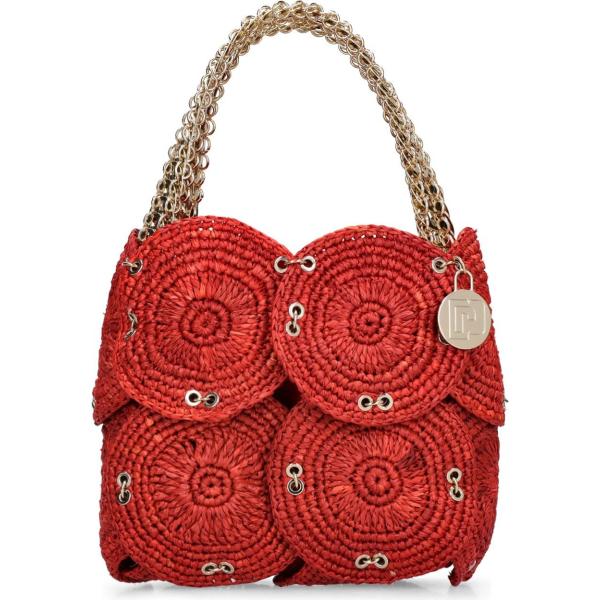 borse a mano Rabanne rosso