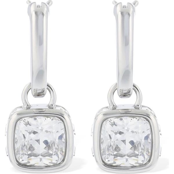 orecchini Swarovski grigio
