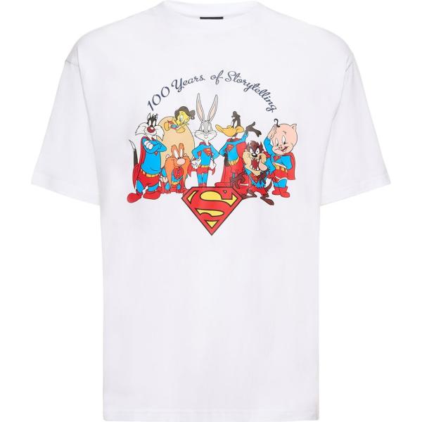 t-shirt New Era bianco con stampe