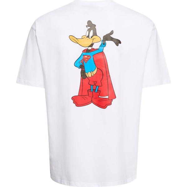 t-shirt New Era bianco con stampe