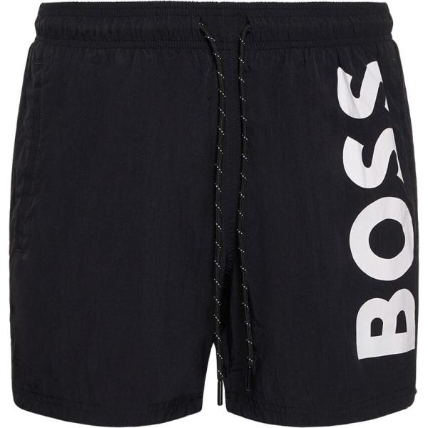 shorts Boss nero con stampe