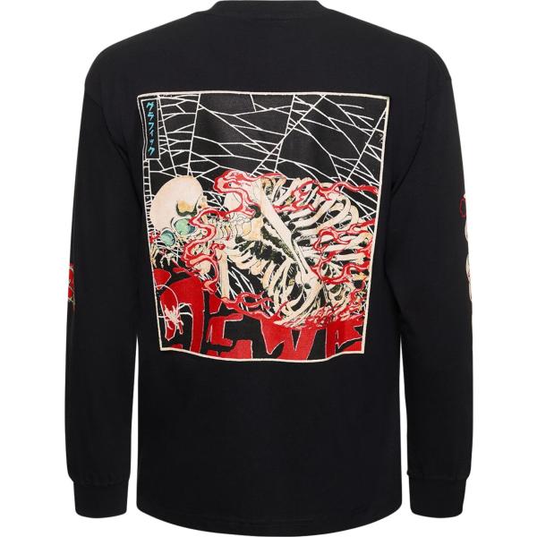 t-shirt Deva States nero con stampe