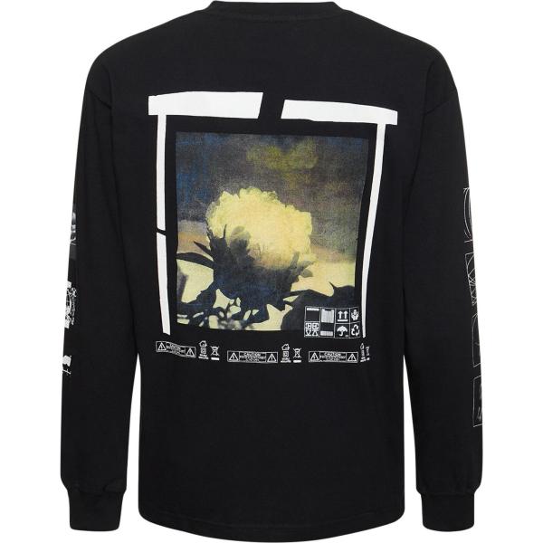 t-shirt Deva States nero con stampe