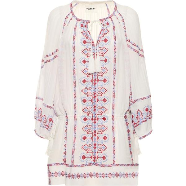 vestiti Marant Etoile bianco paisley