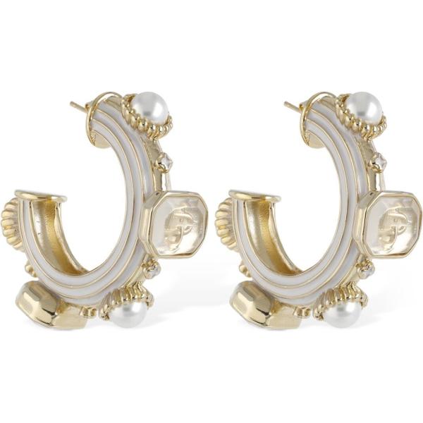 orecchini Casablanca bianco